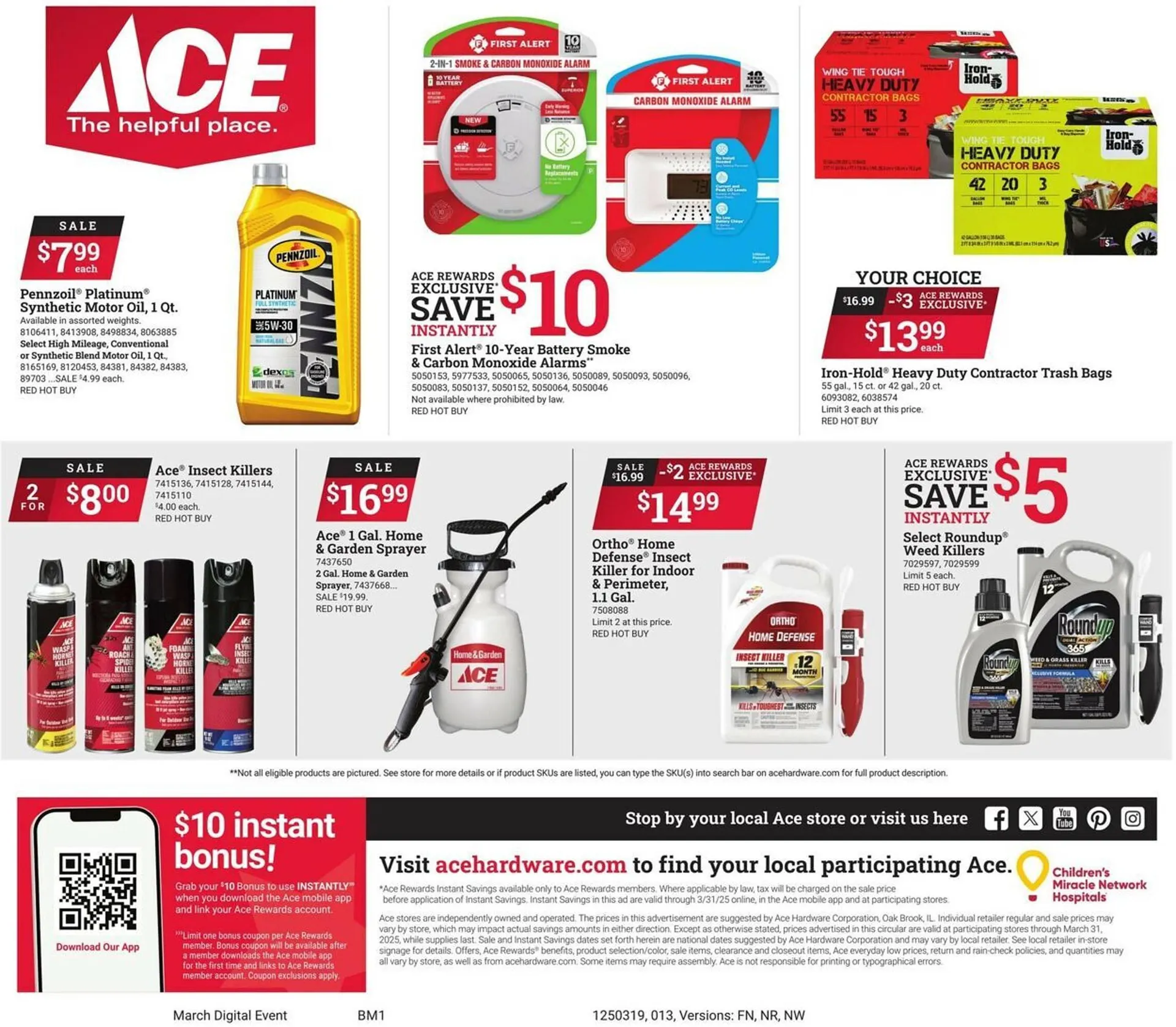 Weekly ad Ace Hardware Weekly Ad from March 19 to March 31 2025 - Page 11