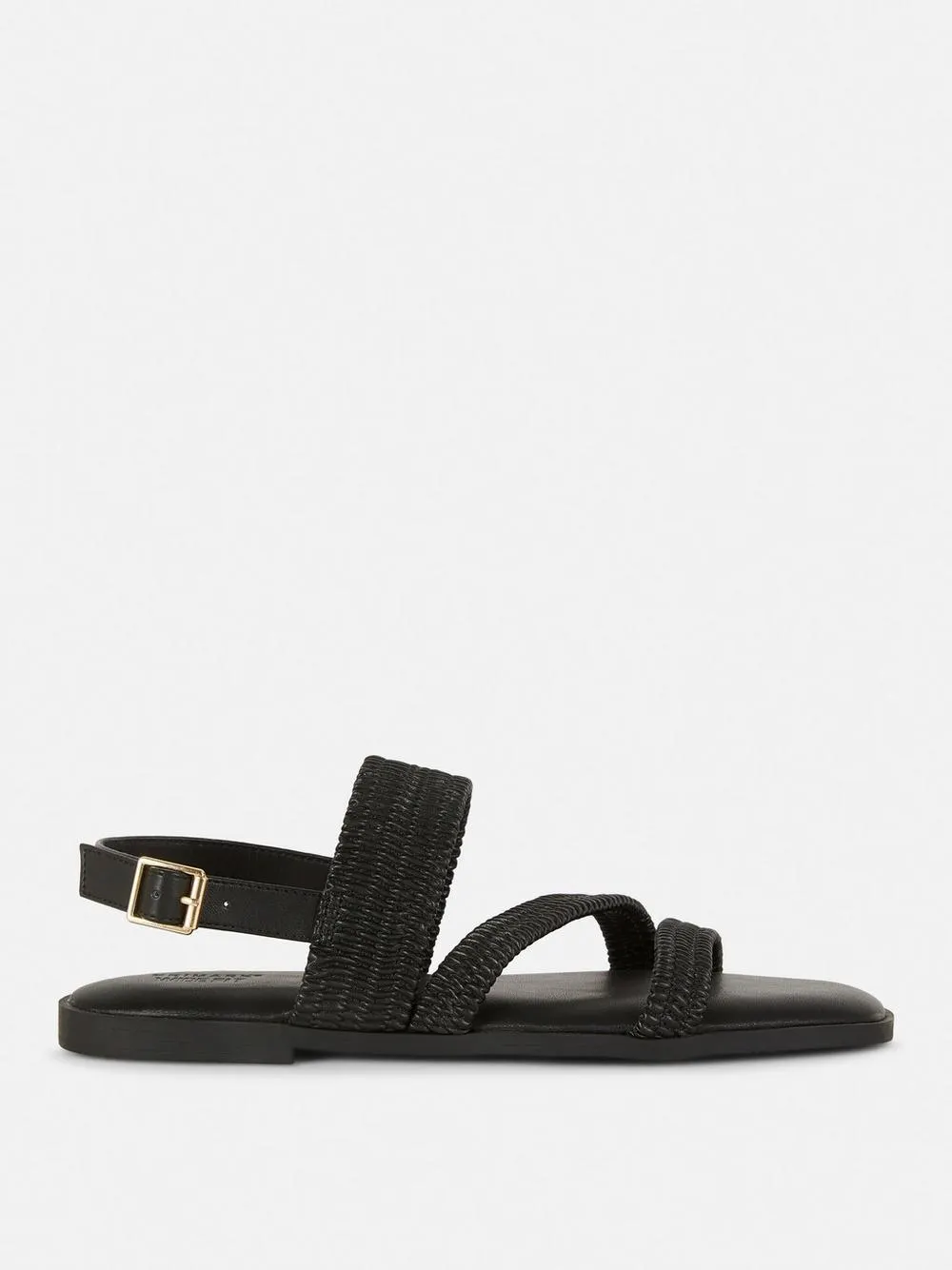 Elastische Sandalen in weiter Passform
