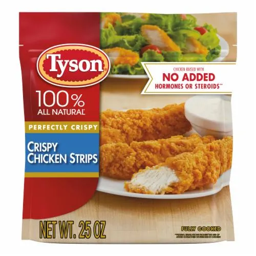 Tyson Frozen Crispy Chicken Breast Strips