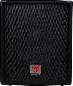 Rockville SBG1154 15" 800W Passive 4-Ohm Subwoofer, Deep Bass, MDF Cabinet, Pole Mount, for DJs and Live Events