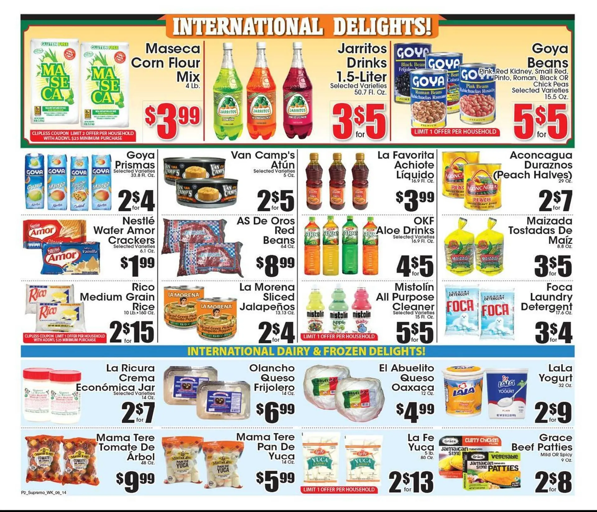 Weekly ad Supremo Foods Inc Weekly Ad from June 14 to June 20 2025 - Page 2