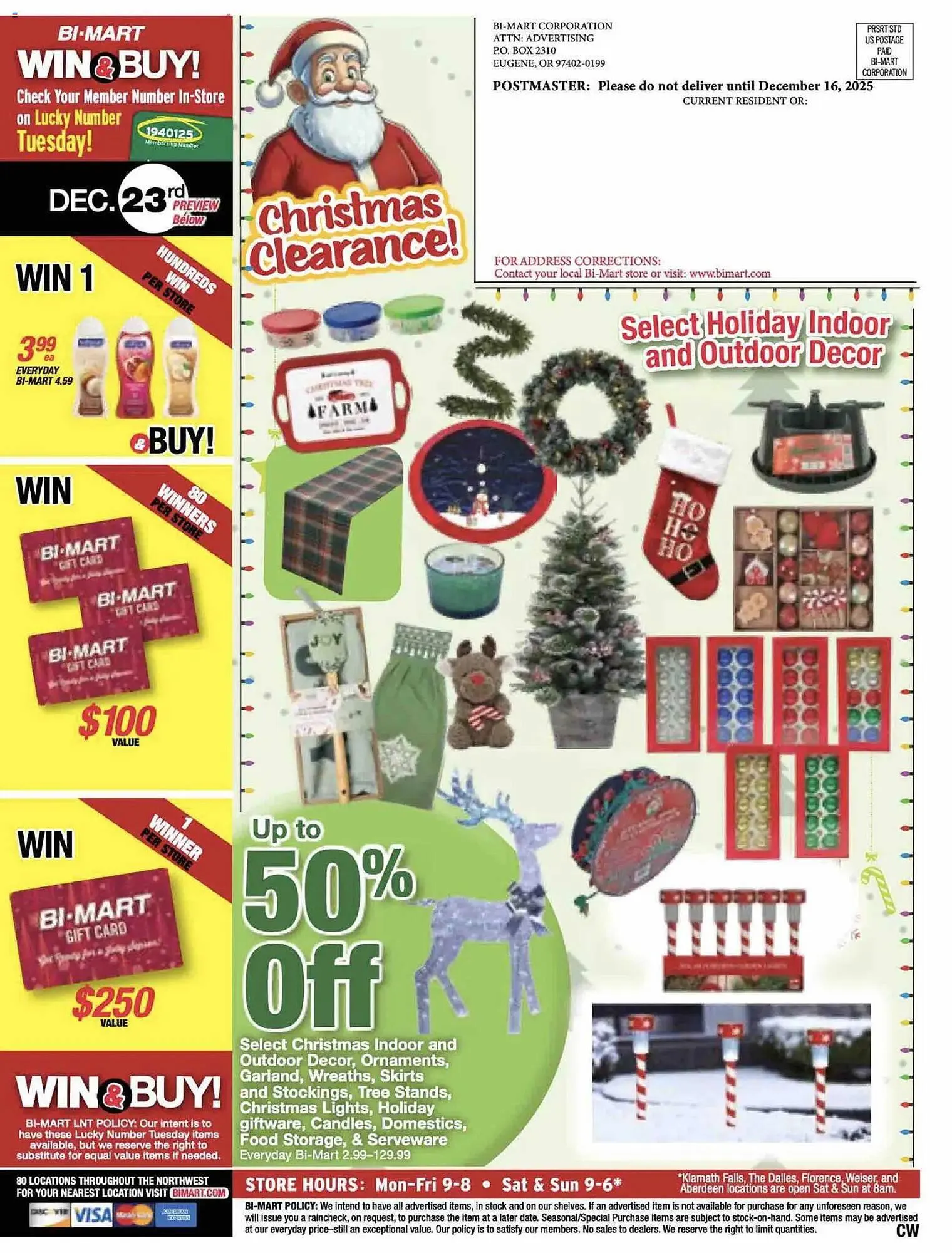 Weekly ad Bi-Mart weekly ad from December 16 to December 30 2025 - Page 16