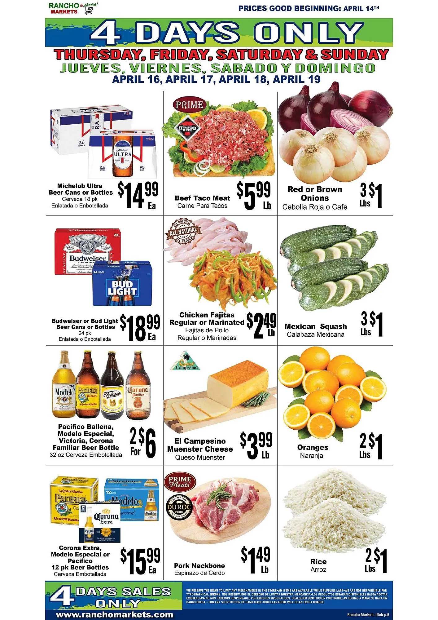 Weekly ad Rancho Markets weekly ad from April 14 to April 20 2026 - Page 5