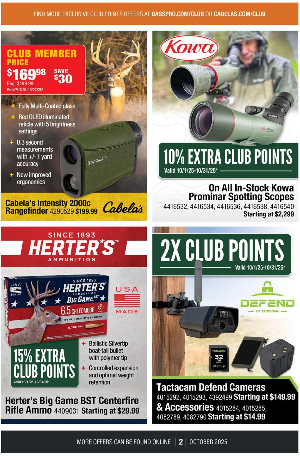 Weekly ad Cabela's Current weekly ad from October 1 to October 31 2025 - Page 2