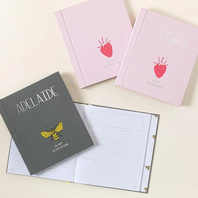 Choose Your Prompts Baby Book