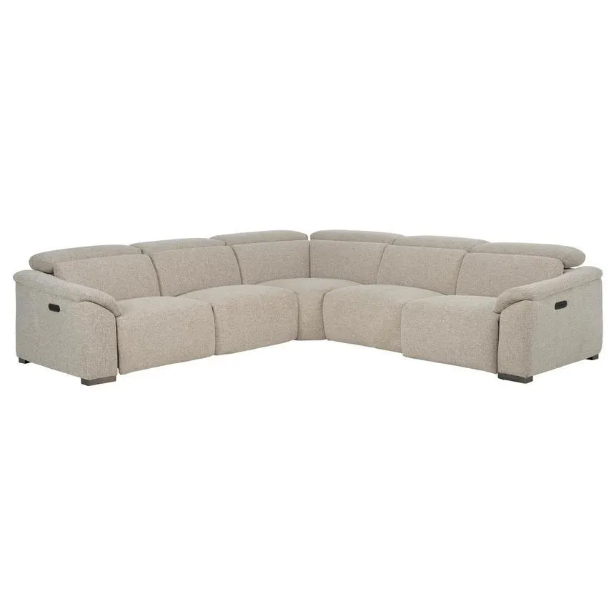 Power Reclining Sectional with 5PCS/3PWR