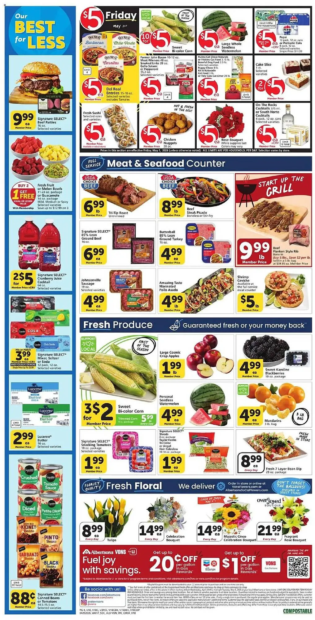 Weekly ad Vons weekly ad from April 29 to May 5 2026 - Page 4