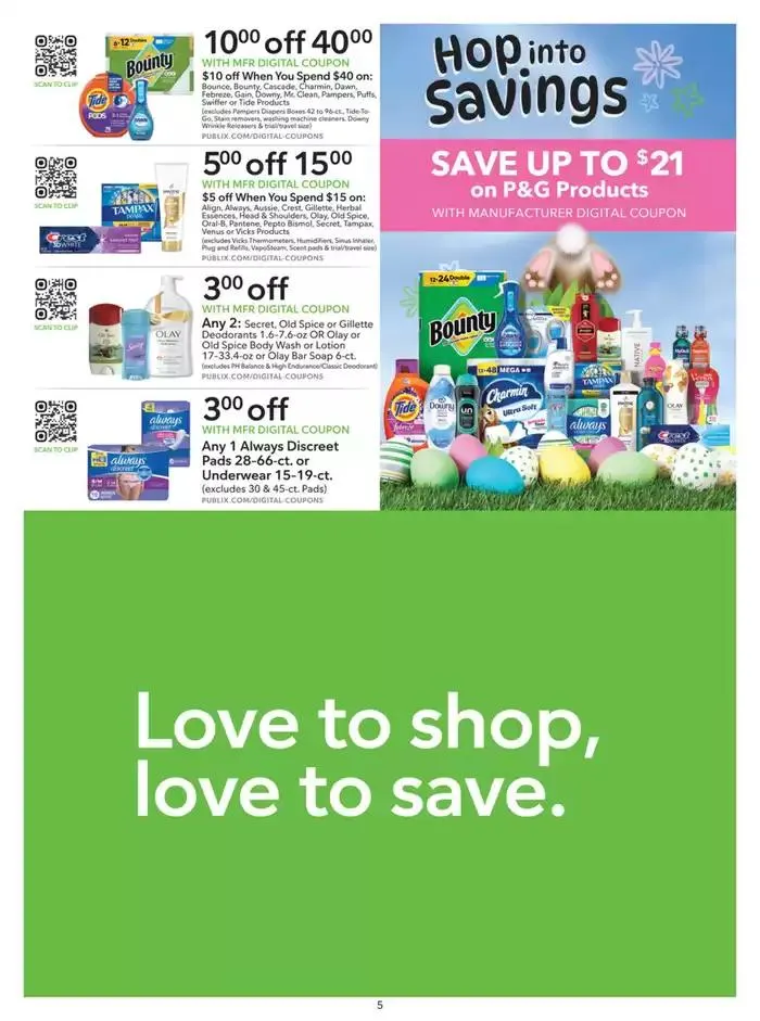 Weekly ad Publix Extra Savings from April 5 to April 18 2025 - Page 5