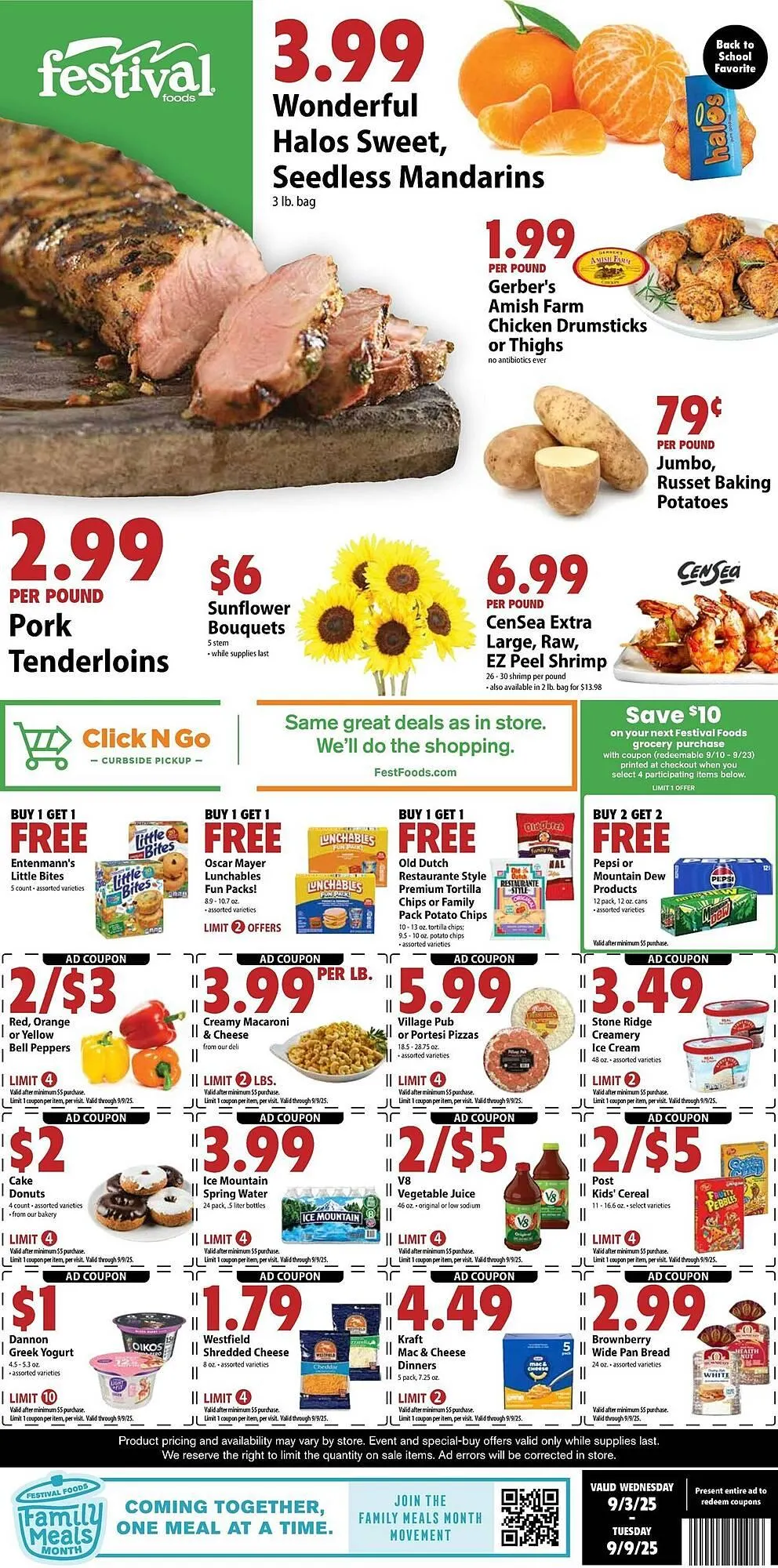 Weekly ad Festival Foods weekly ad from September 3 to September 9 2025 - Page 1