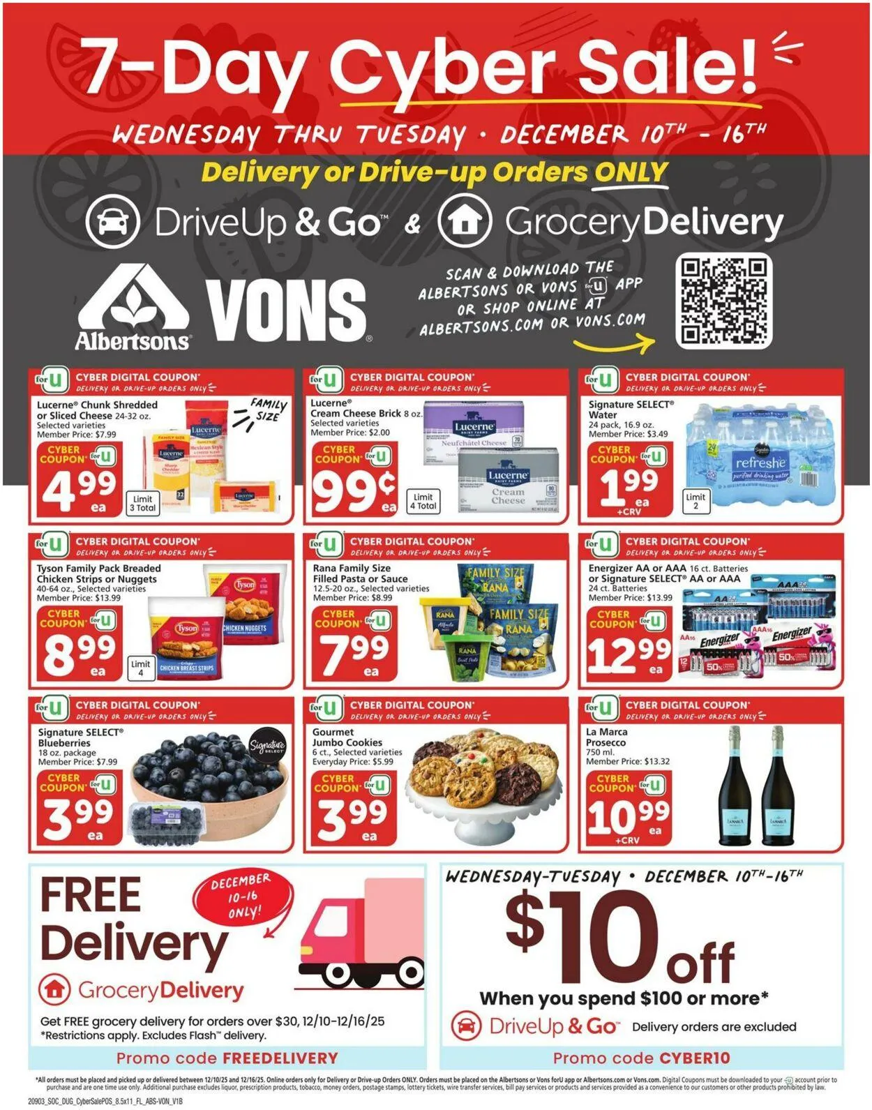 Weekly ad Vons Current weekly ad from December 10 to December 16 2025 - Page 1