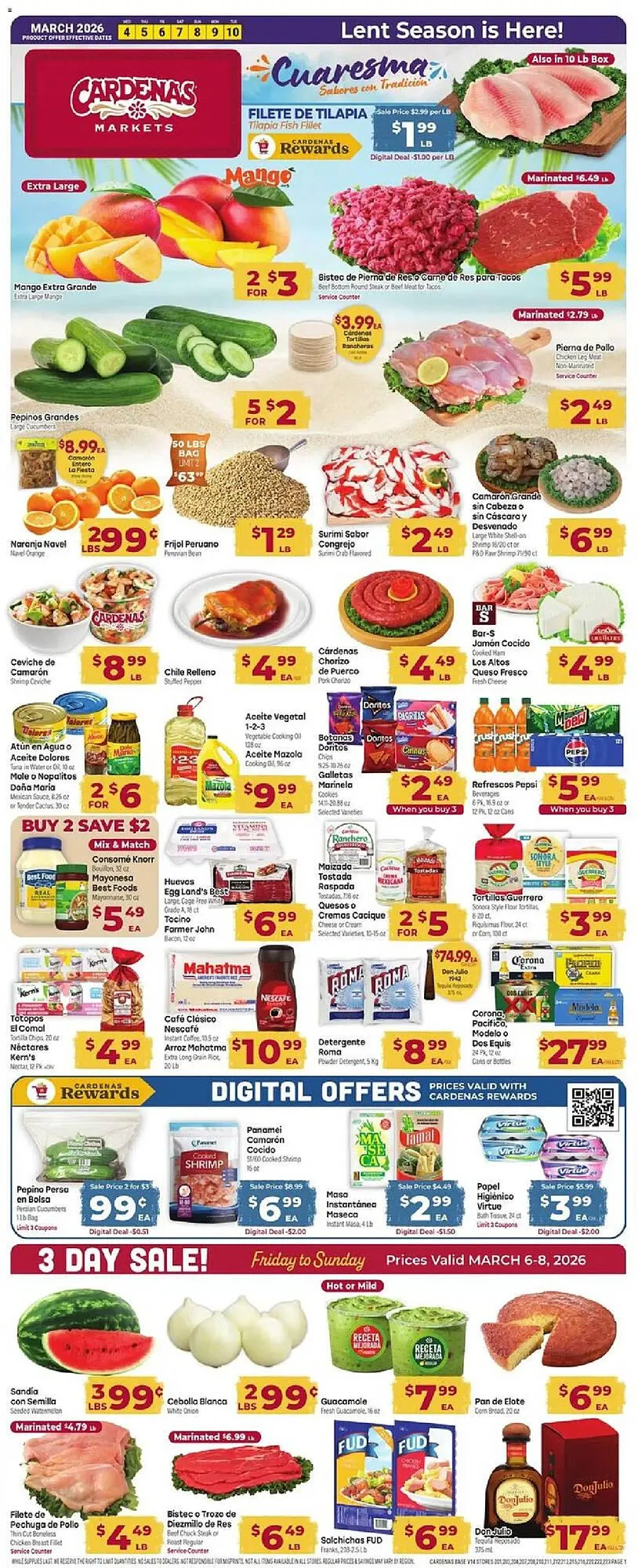 Weekly ad Cardenas weekly ad from March 4 to March 10 2026 - Page 1