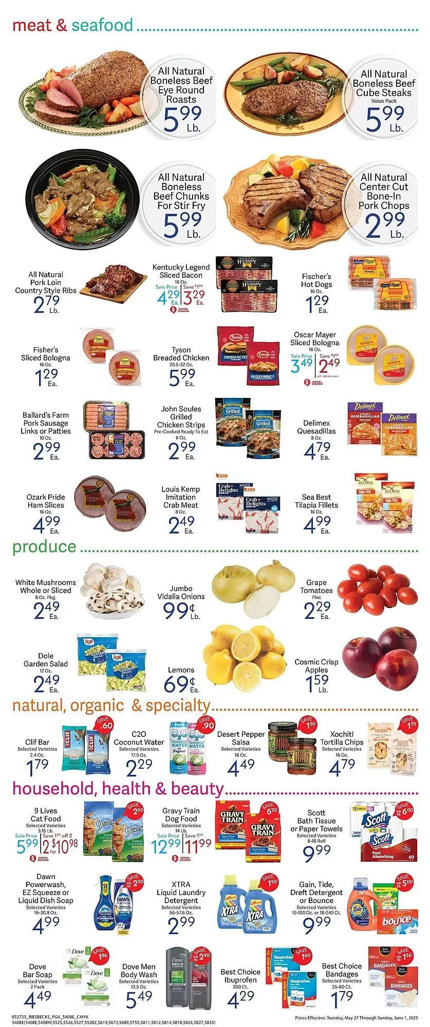 Weekly ad Riesbeck Weekly Ad from May 26 to June 1 2025 - Page 3