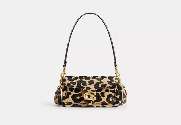 Tabby Shoulder Bag 20 With Leopard Print