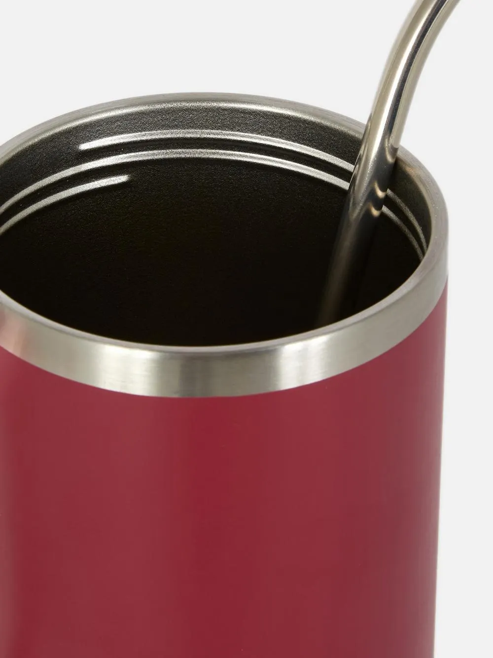 40oz Stainless Steel Travel Mug with Straw