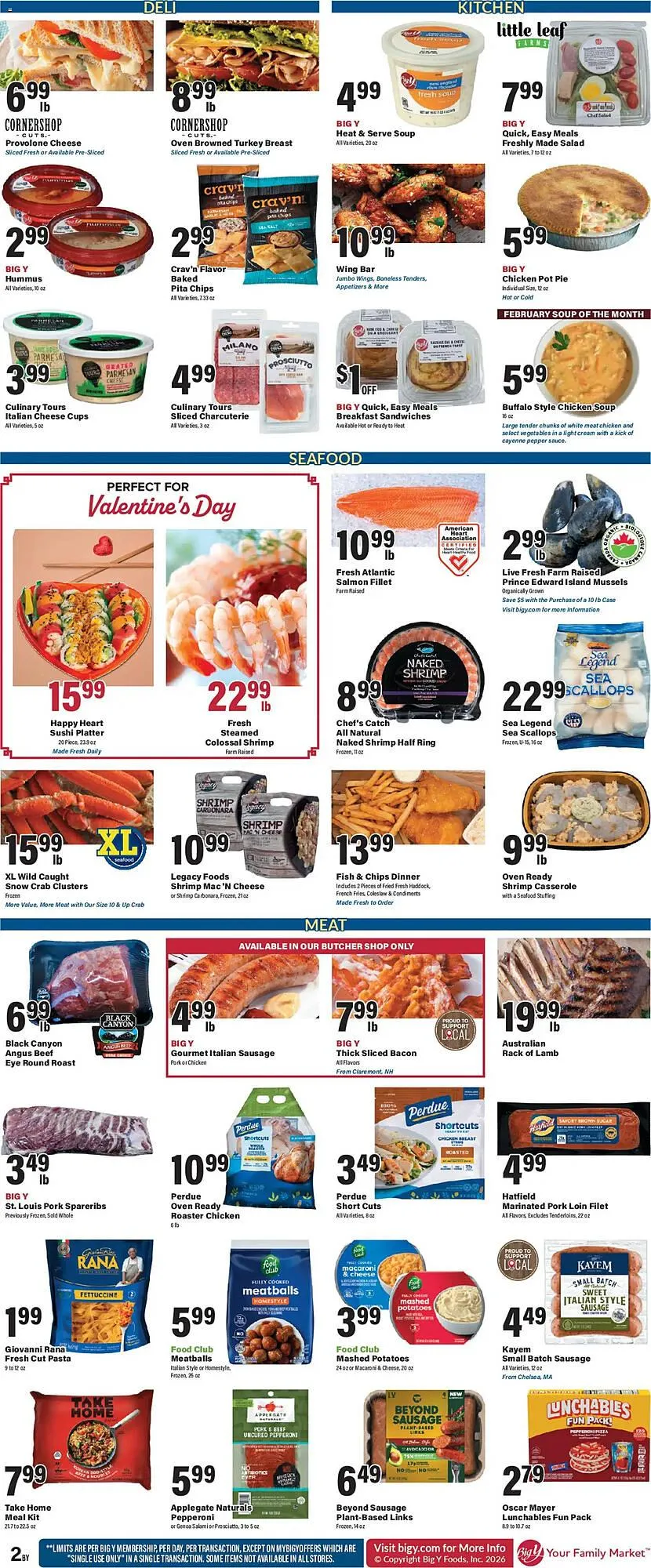 Weekly ad Big Y flyer from February 12 to February 19 2026 - Page 3