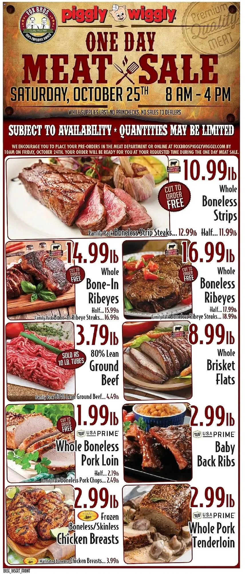Weekly ad Piggly Wiggly weekly ad from October 22 to October 28 2025 - Page 1