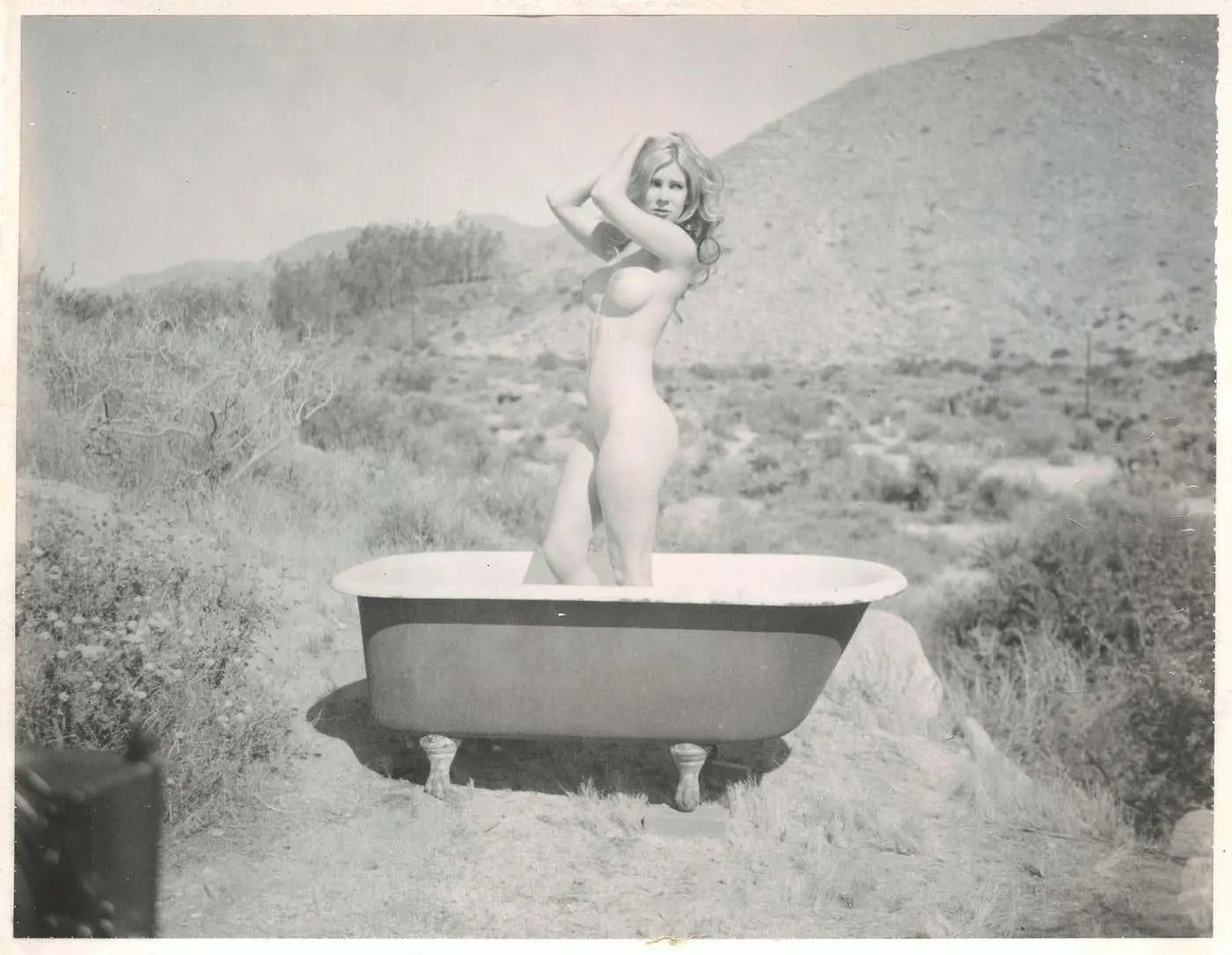 Stefanie Schneider Sundays (Heavenly Falls) - Contemporary, 21st Century, Polaroid, Nude 2016