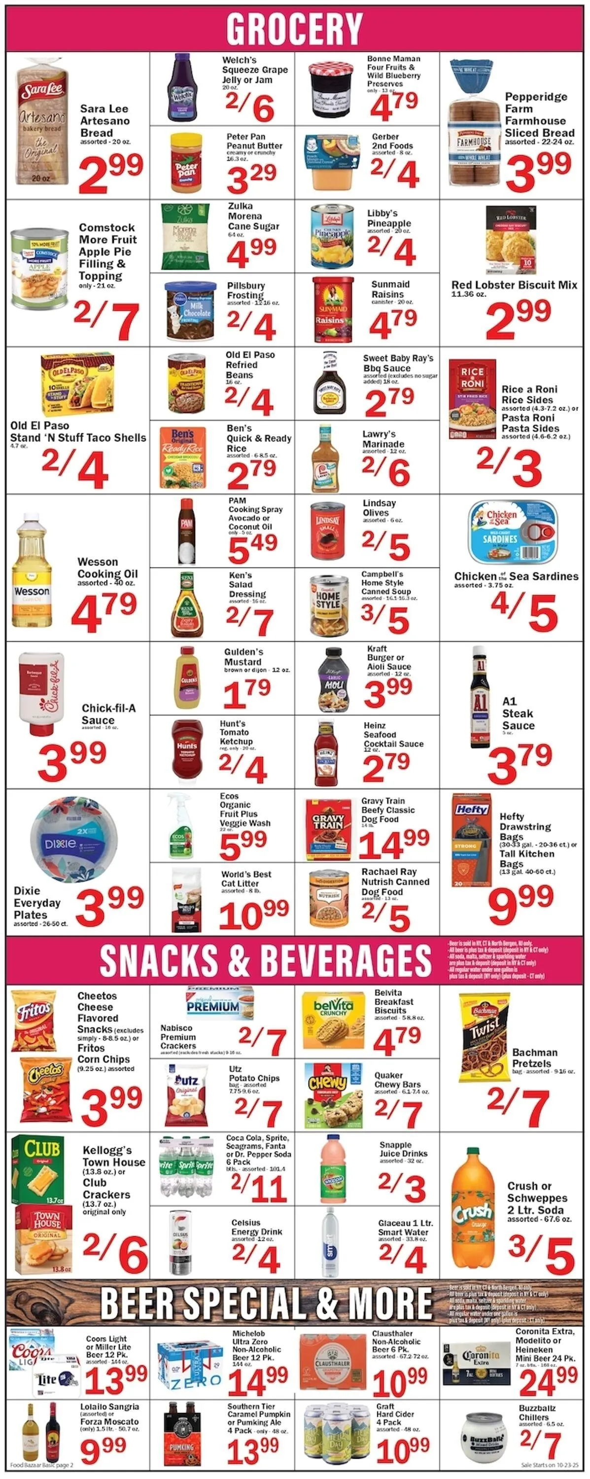 Weekly ad Food Bazaar Current weekly ad from October 23 to October 29 2025 - Page 2