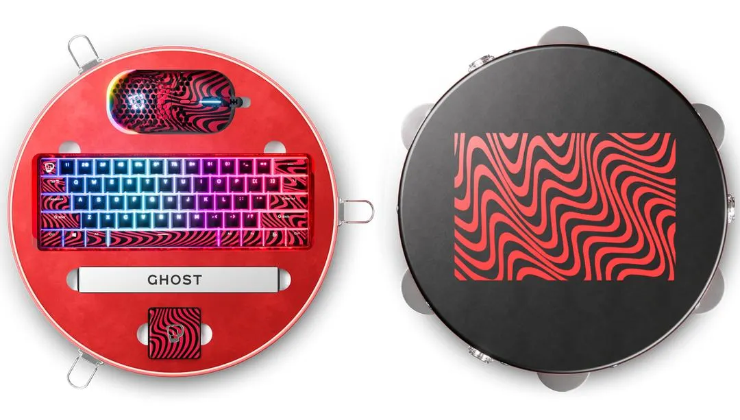 Pewdiepie Tambourine K1 Pro - Combo