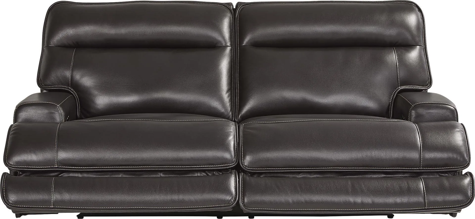 Scarborough Leather Dual Power Reclining Sofa