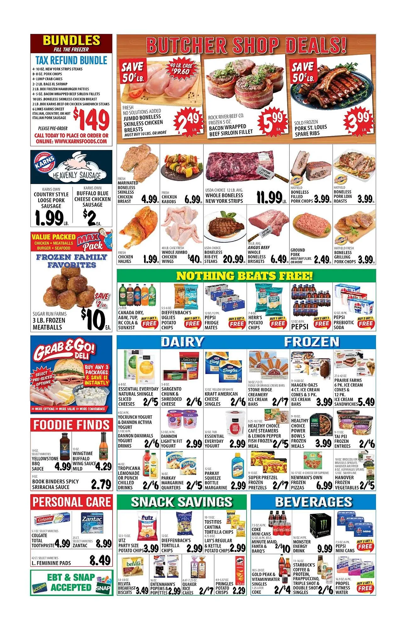 Weekly promotion Karns weekly ad spanning from April 14 to April 20 2026 - Page 3 for Catalogue 365