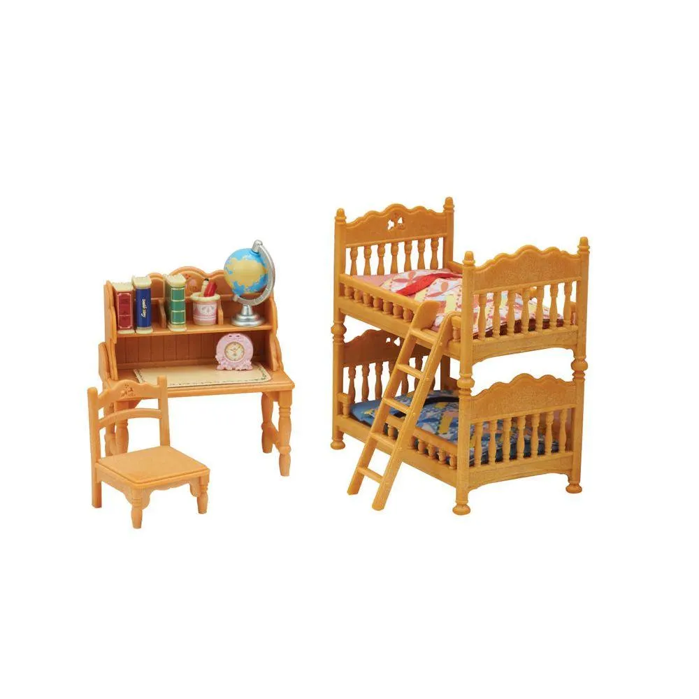 Calico Critters Children's Bedroom Set, Dollhouse Furniture and Accessories