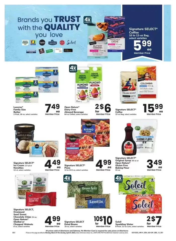 Weekly ad Albertsons - Denver - BBS from March 31 to April 27 2025 - Page 13