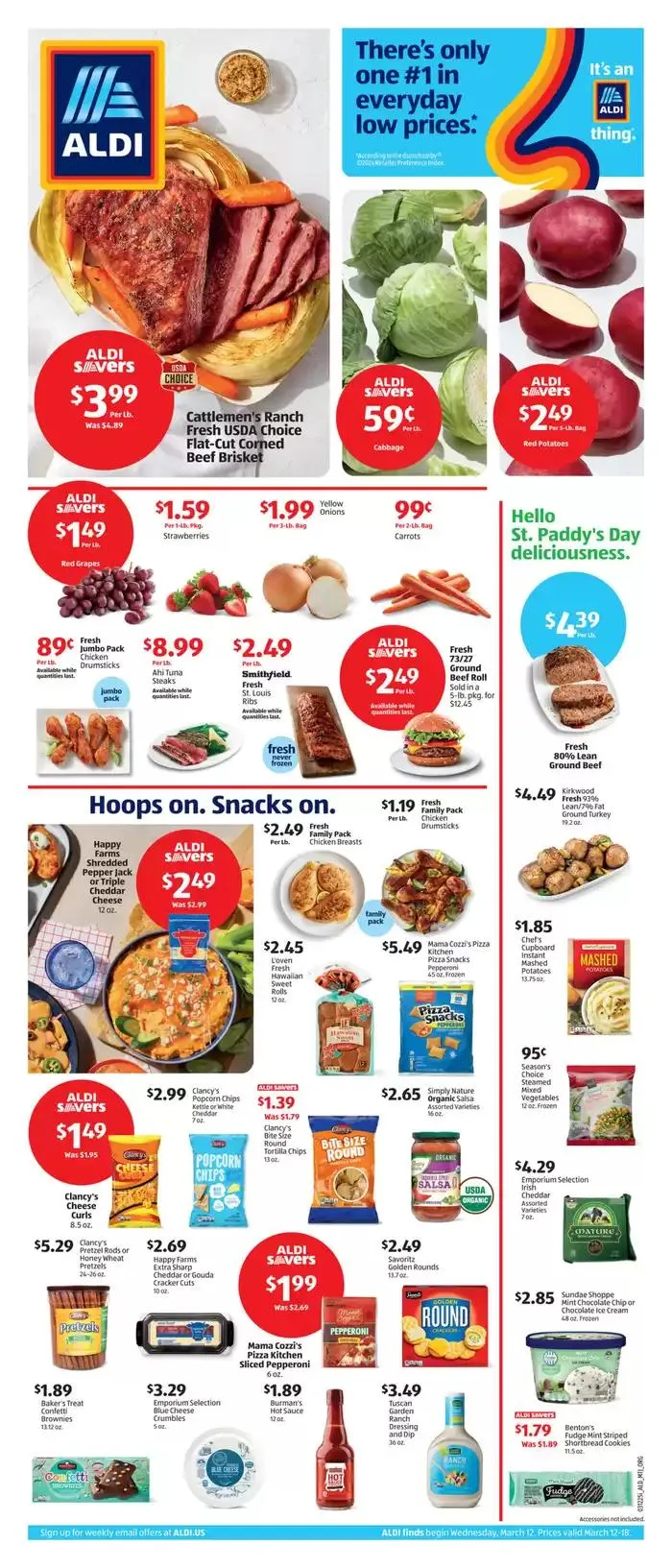 Weekly ad Attractive special offers for everyone from March 12 to March 18 2025 - Page 1