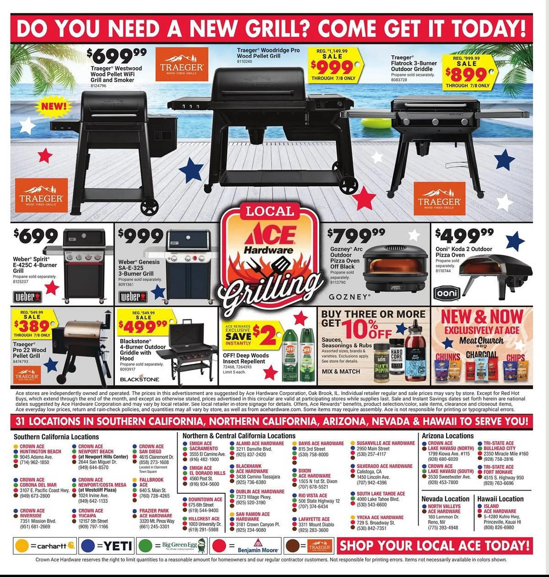 Weekly ad Ace Hardware flyer from July 1 to July 13 2026 - Page 3