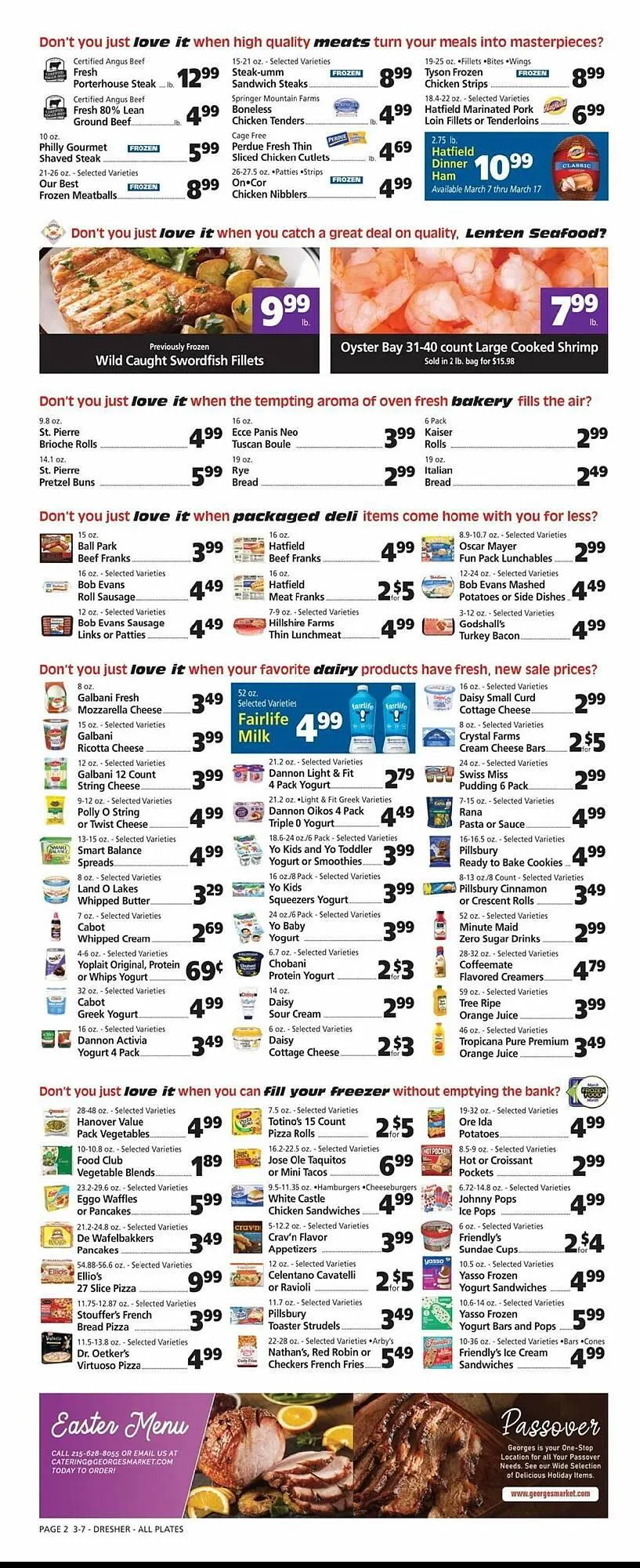 Weekly ad George's Market Weekly Ad from March 7 to March 13 2025 - Page 2