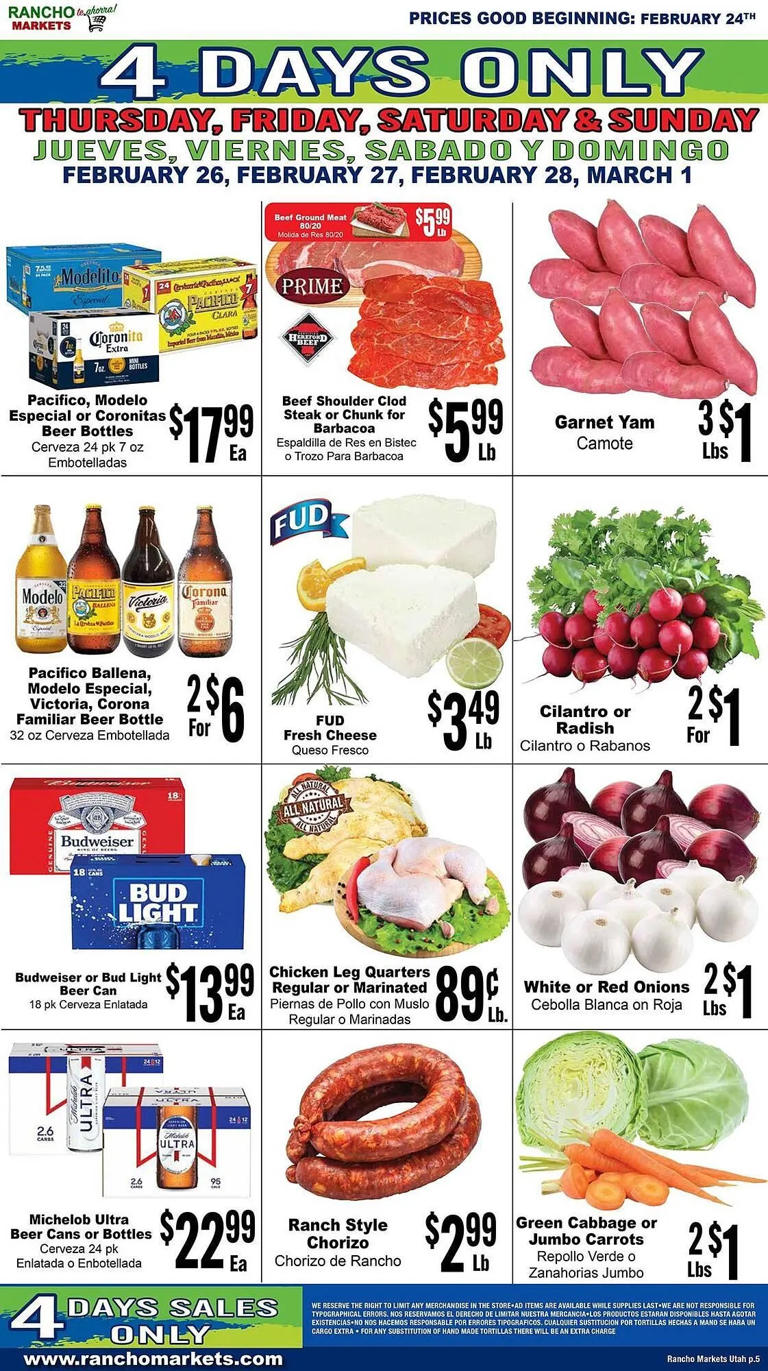 Weekly ad Rancho Markets weekly ad from February 24 to March 2 2026 - Page 5