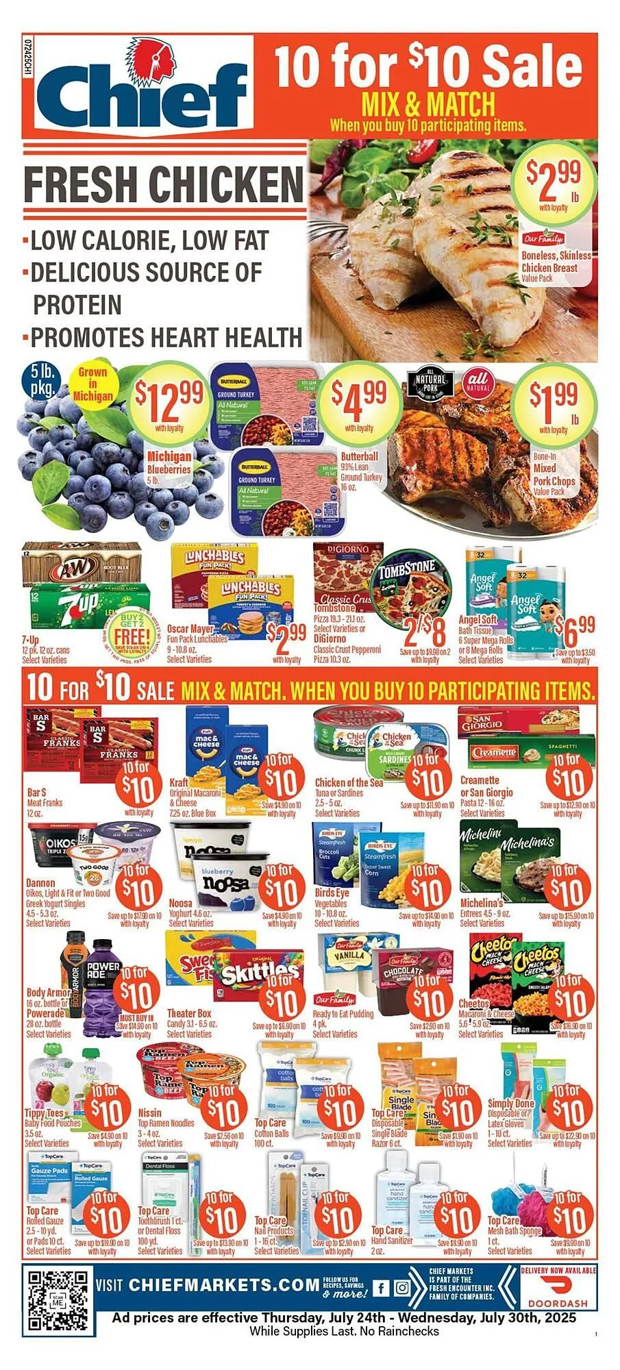 Chief Supermarket Weekly Ad - 1