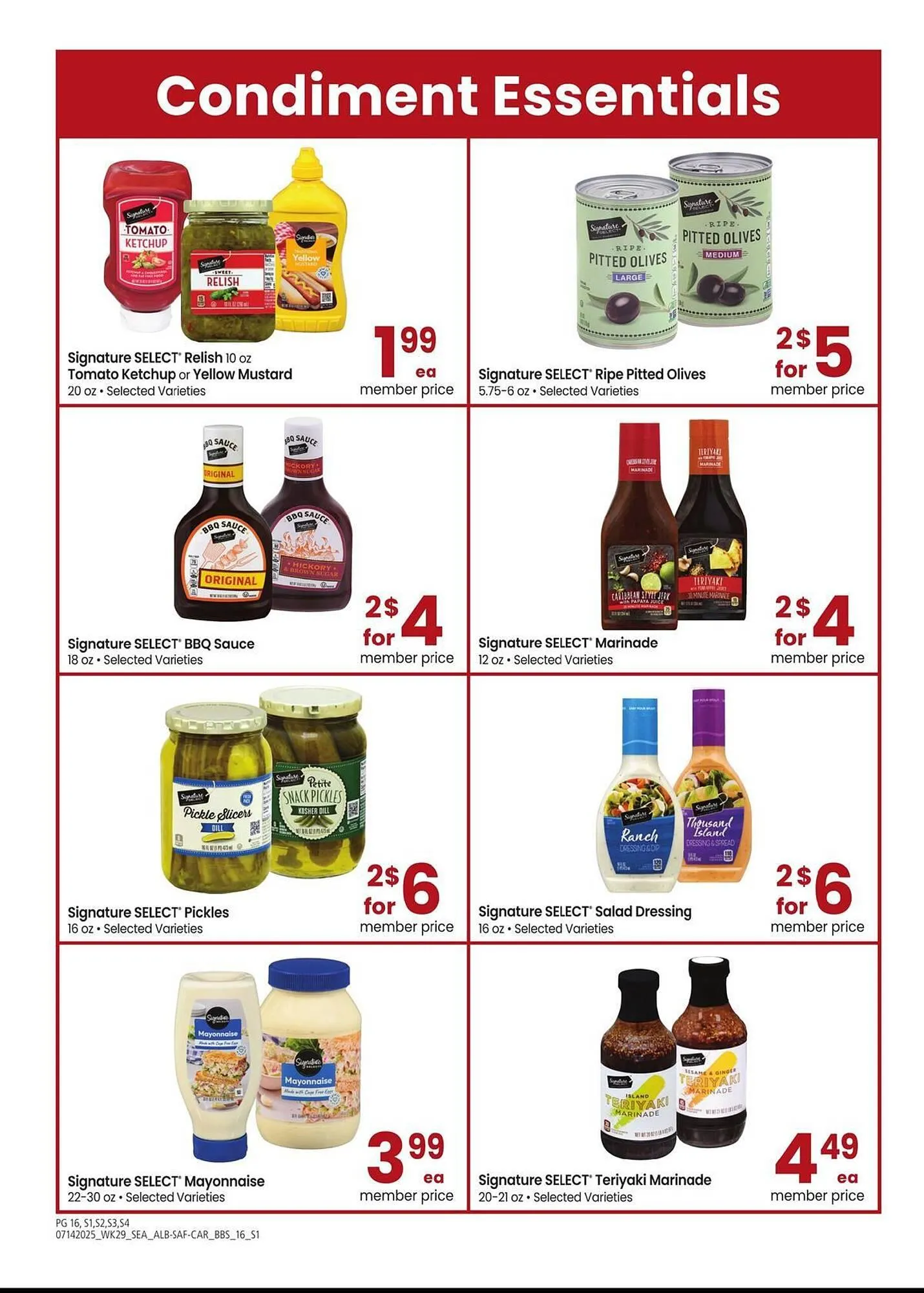 Weekly ad Albertsons Weekly Ad from July 14 to August 10 2025 - Page 16