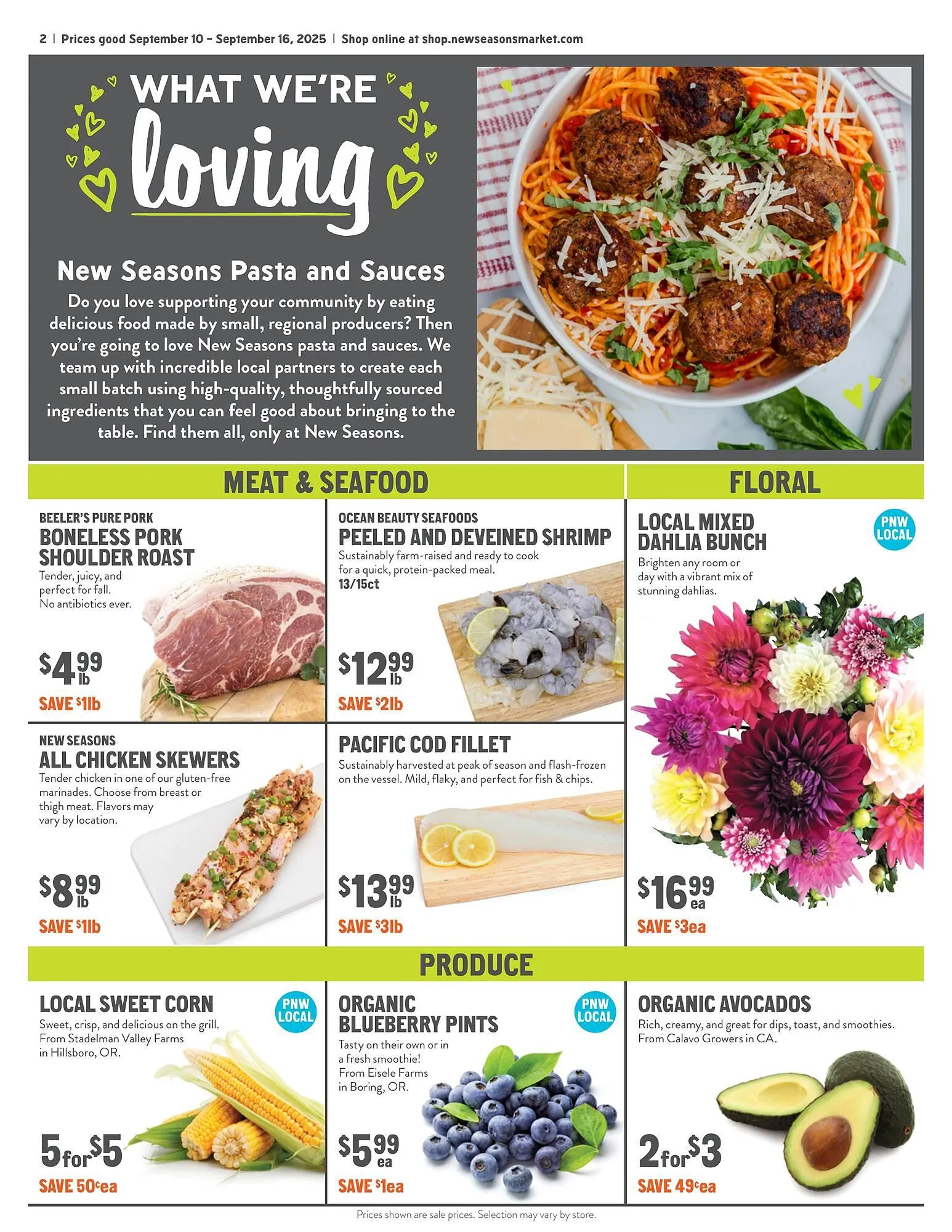 Weekly ad New Seasons Market weekly ad from September 10 to September 16 2025 - Page 2