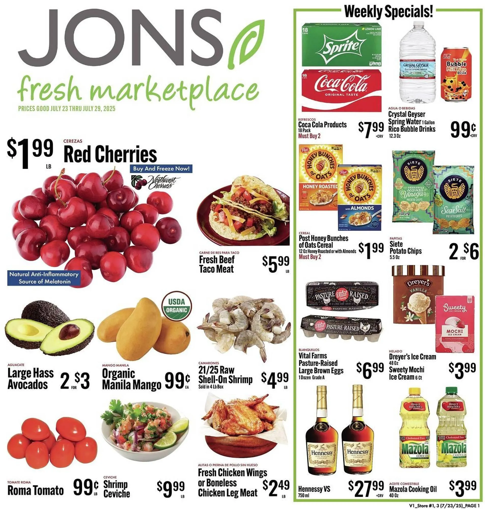 Jons International Weekly Ad - 1