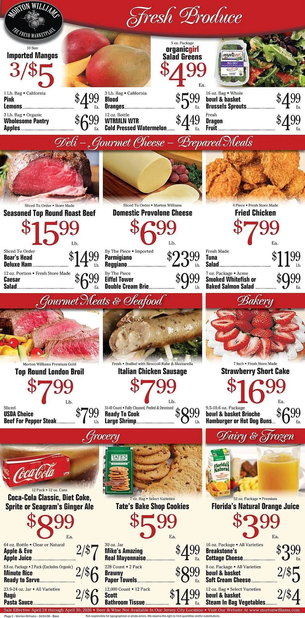 Weekly ad Morton Williams weekly ad from April 24 to April 30 2026 - Page 2