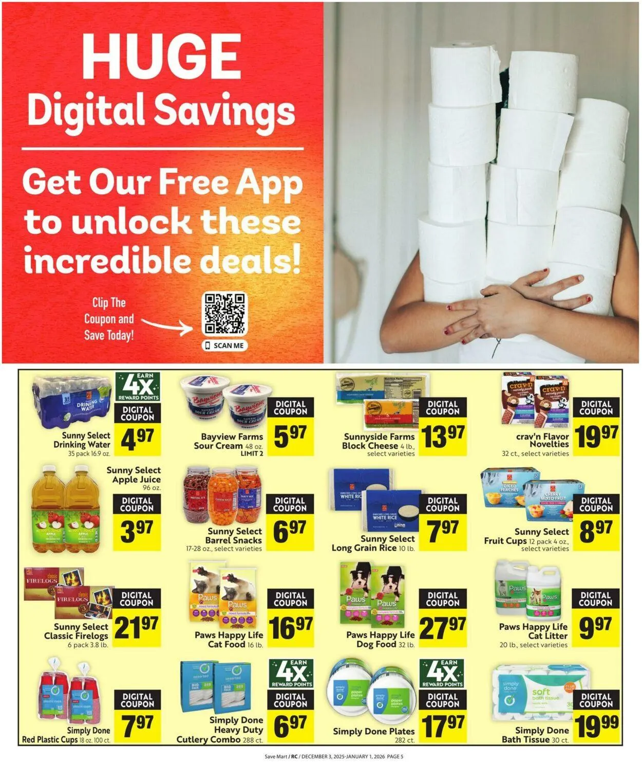 Weekly ad Save Mart Current weekly ad from December 3 to January 1 2026 - Page 5