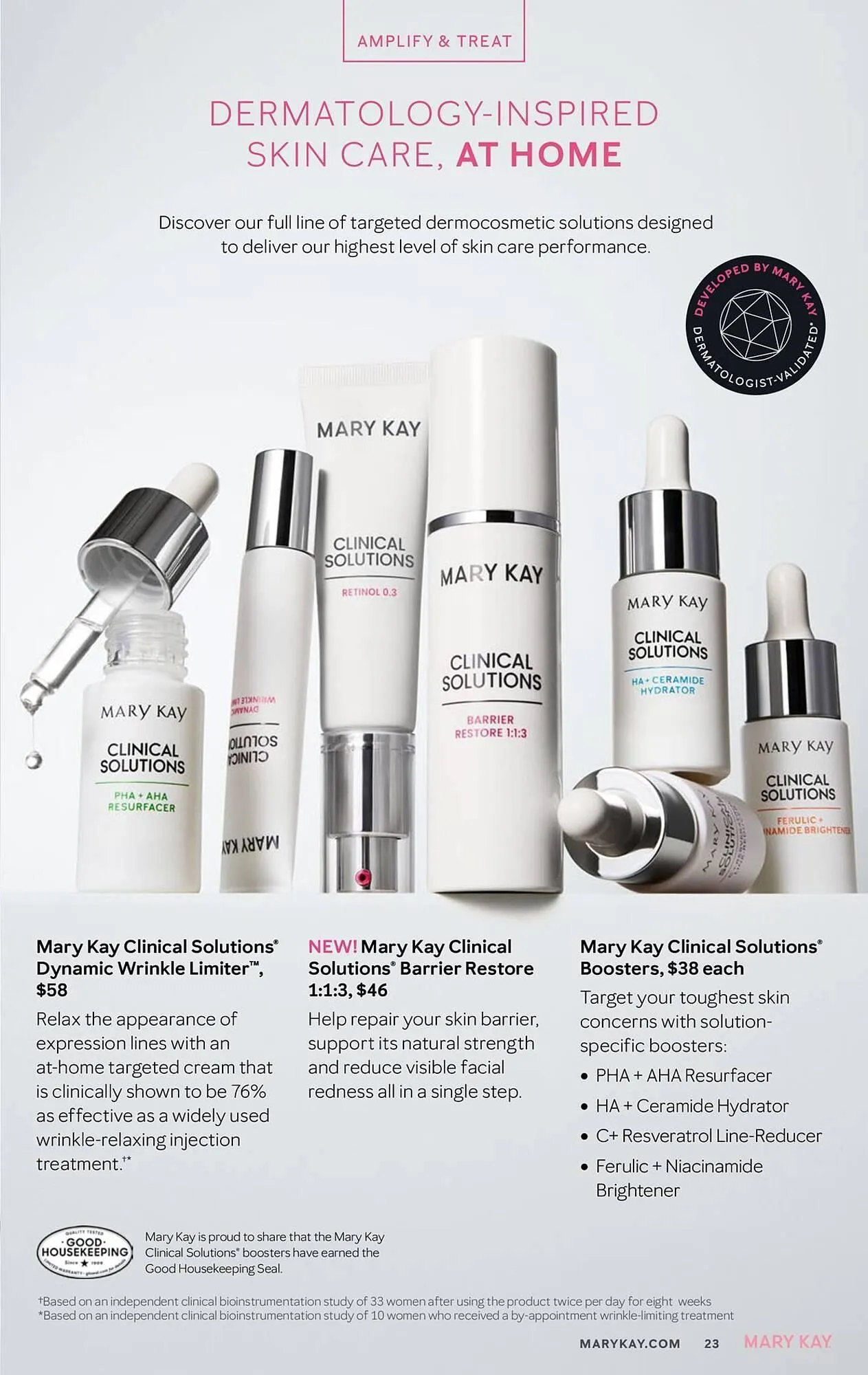 Weekly promotion Mary Kay weekly ad spanning from December 1 to December 31 2025 - Page 23 for Catalogue 365