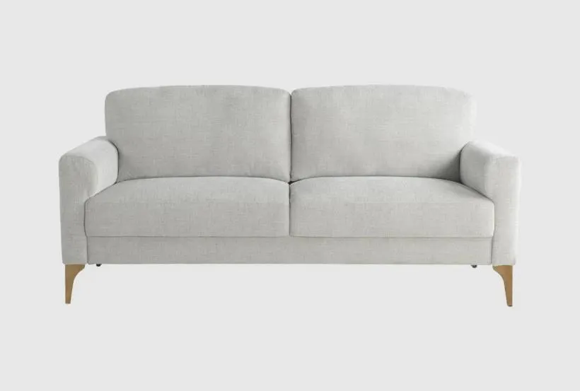 Kellie Ivory White Sofa | Fabric