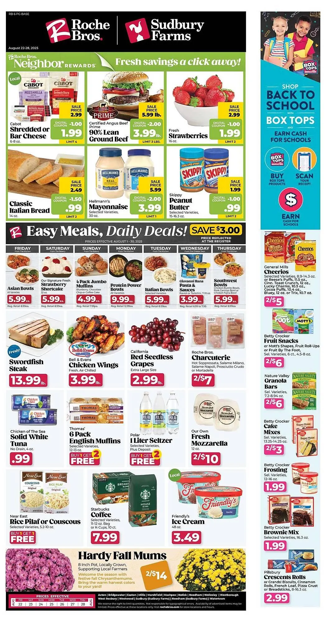 Roche Bros Weekly Ad - 1