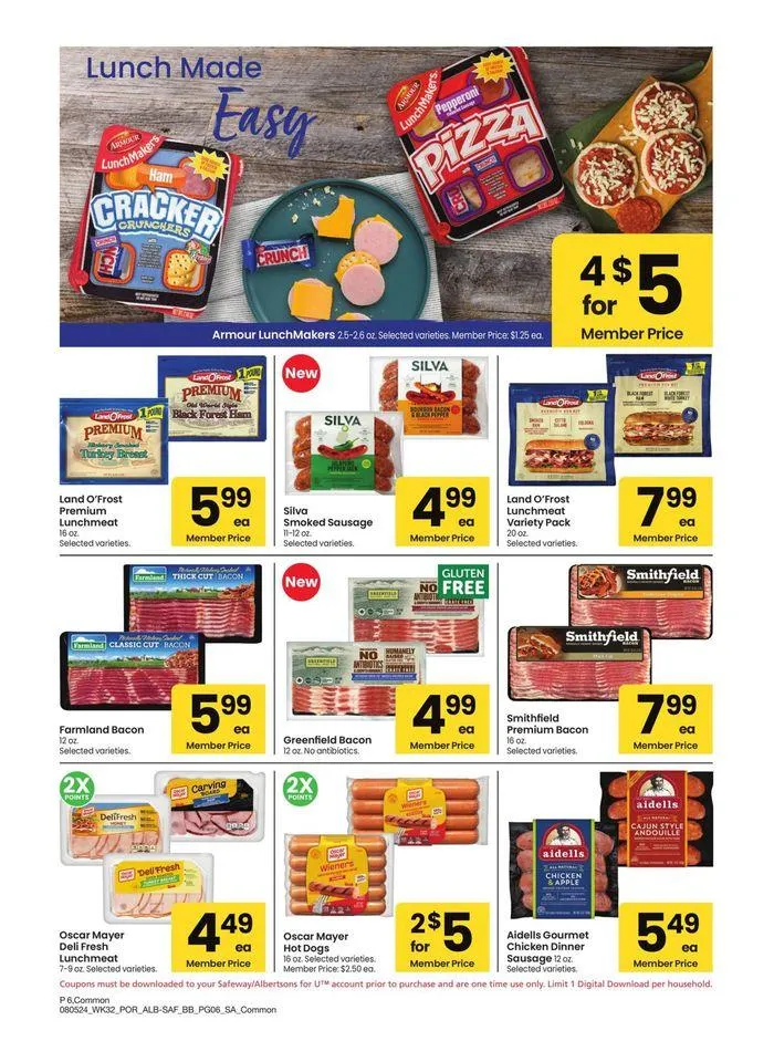 Weekly ad Albertsons - Portland - BBS from August 5 to September 8 2024 - Page 6