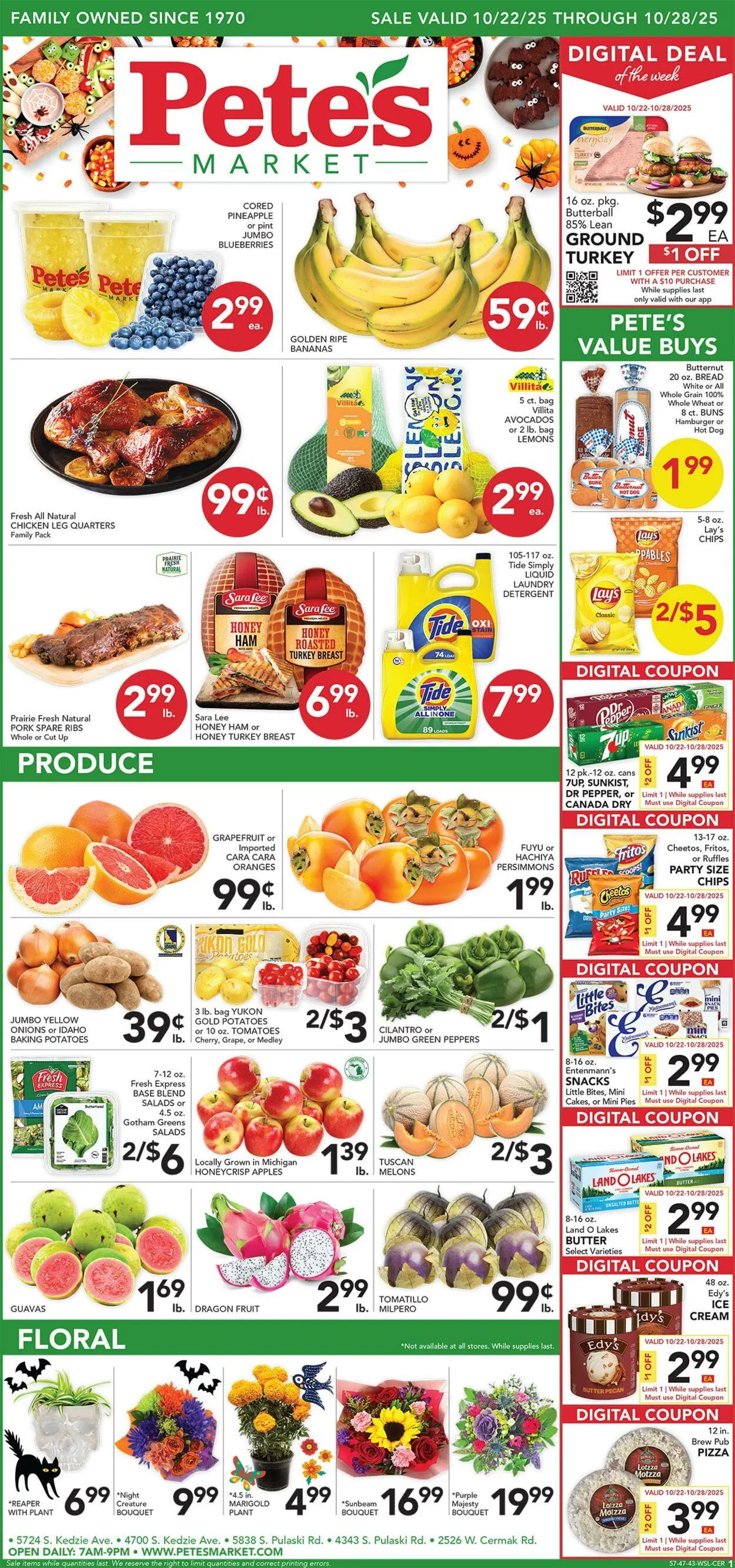 Weekly ad Pete's Fresh Market from October 15 to October 21 2025 - Page 1