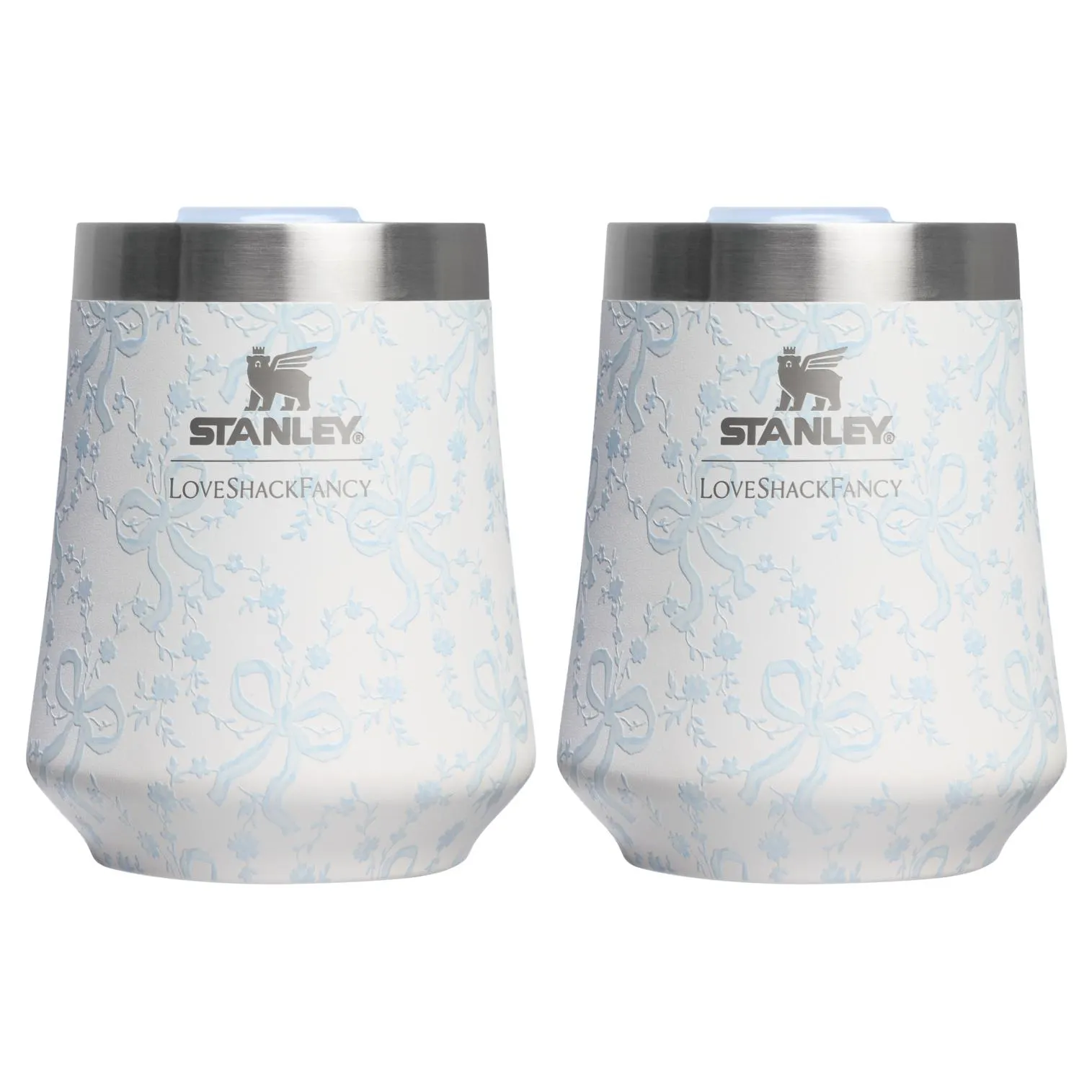 Stanley 1913 x LoveShackFancy Holiday The Reserve Wine Tumbler Set | 11 OZ (2-pack)