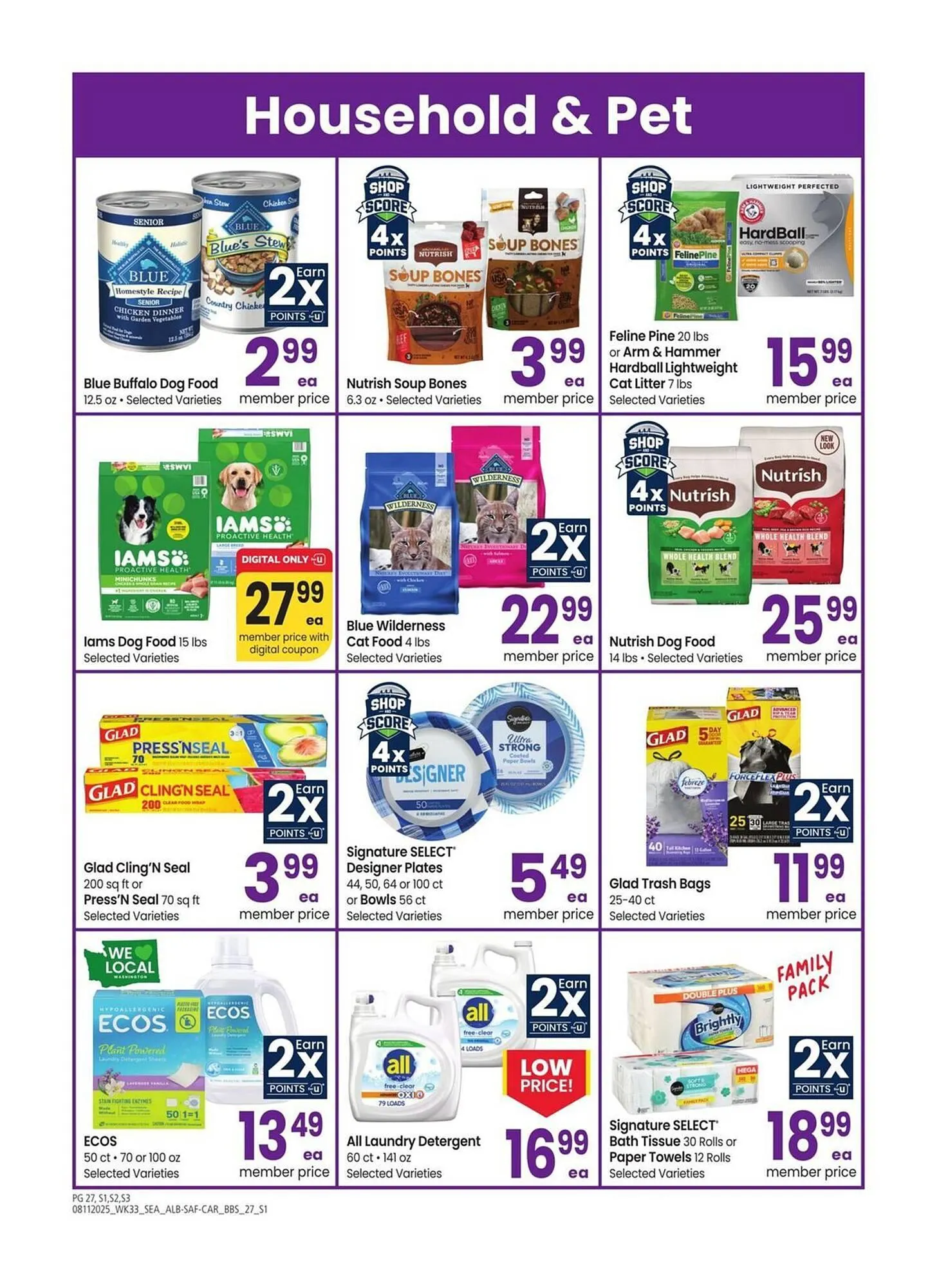 Weekly ad Albertsons Weekly Ad from August 11 to September 7 2025 - Page 27