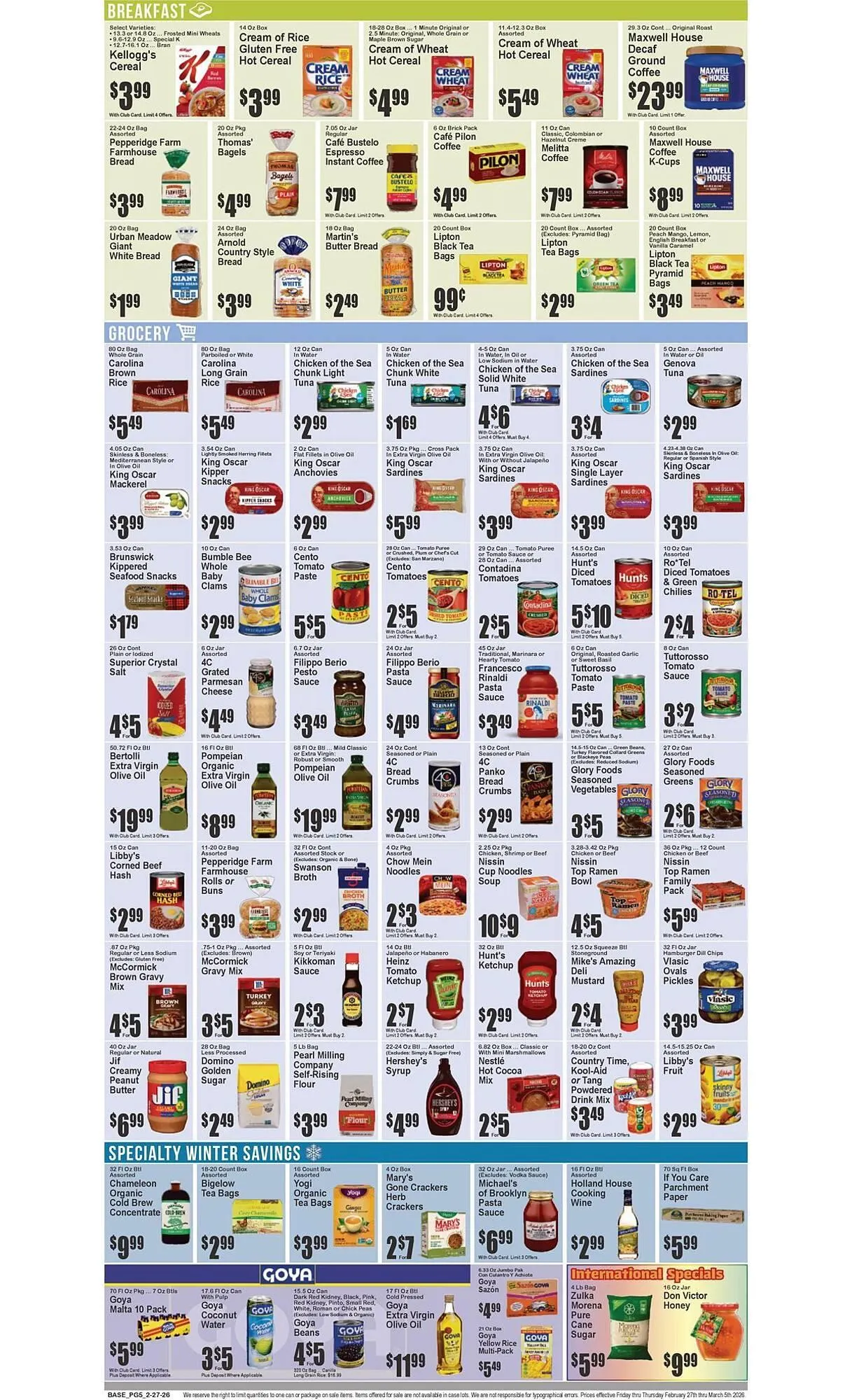 Weekly ad The Food Emporium circular from February 27 to March 5 2026 - Page 6