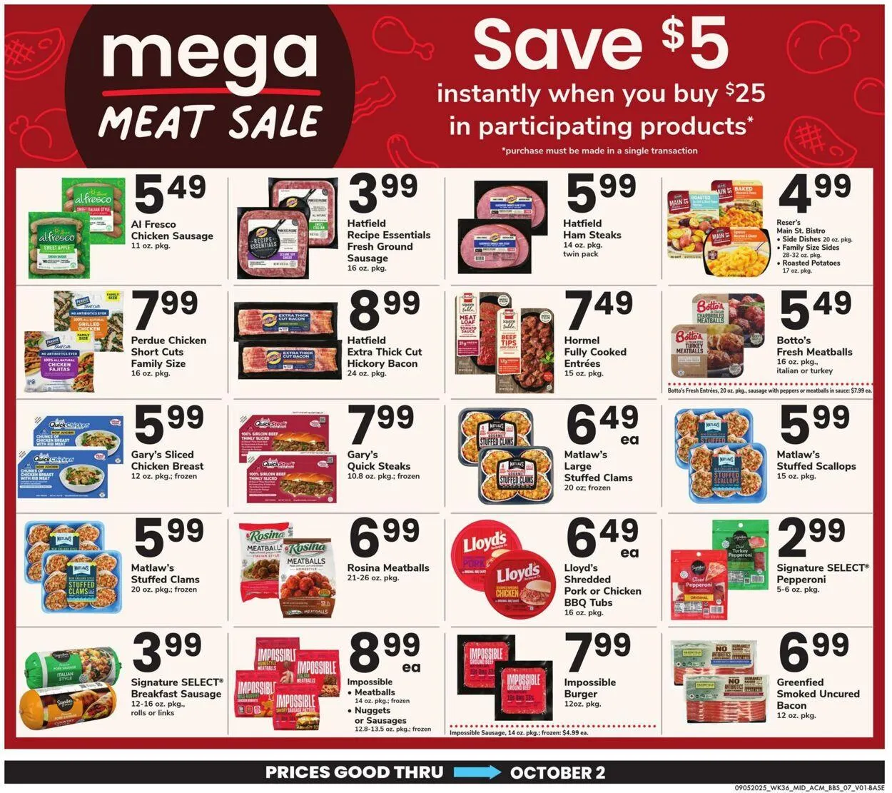 Weekly ad Acme Current weekly ad from September 5 to October 2 2025 - Page 7