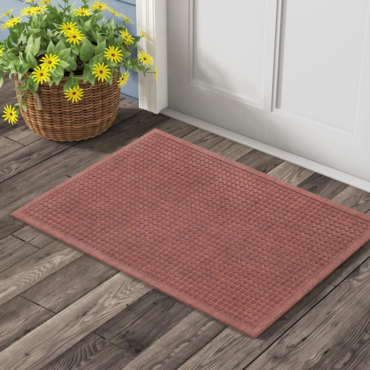 WaterHog Squares Indoor Outdoor Door Mat