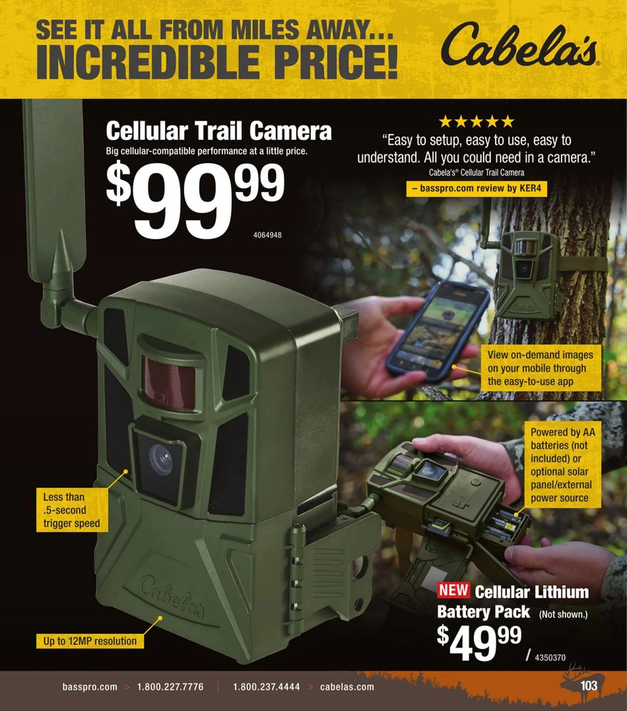 Weekly ad Cabela's Current weekly ad from August 20 to September 3 2025 - Page 103