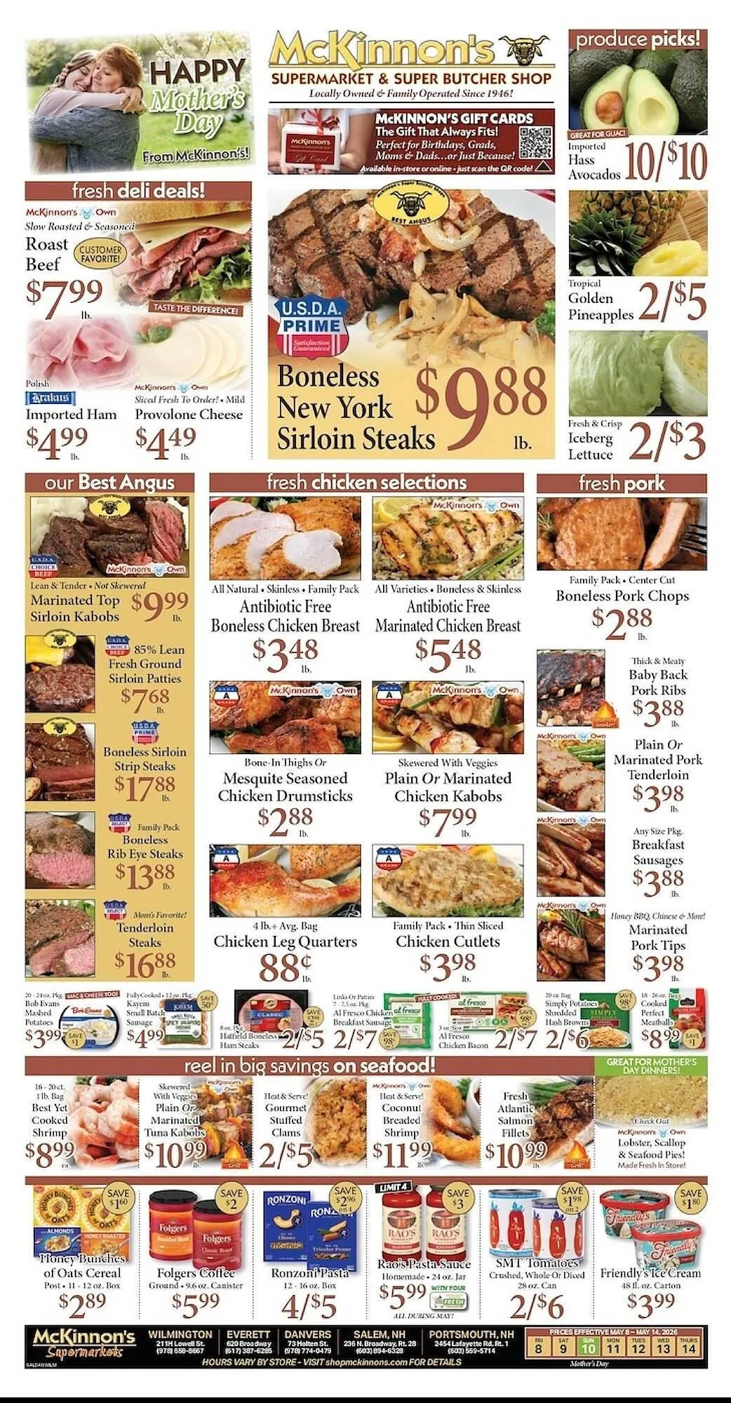 Weekly ad McKinnon's Supermarkets weekly ad from May 8 to May 14 2026 - Page 1
