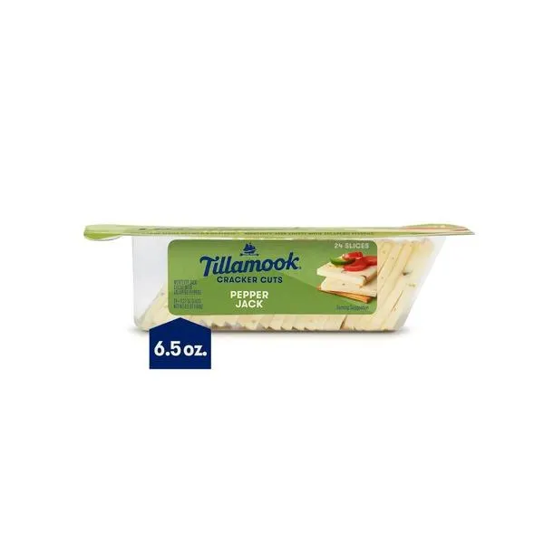 Tillamook Pepper Jack Cheese Cracker Cuts Snacks